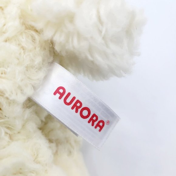 Aurora Cream Flopsie Llama Plush Small Realistic Stuffed Animal Zoo Farm 12" - Picture 9 of 10